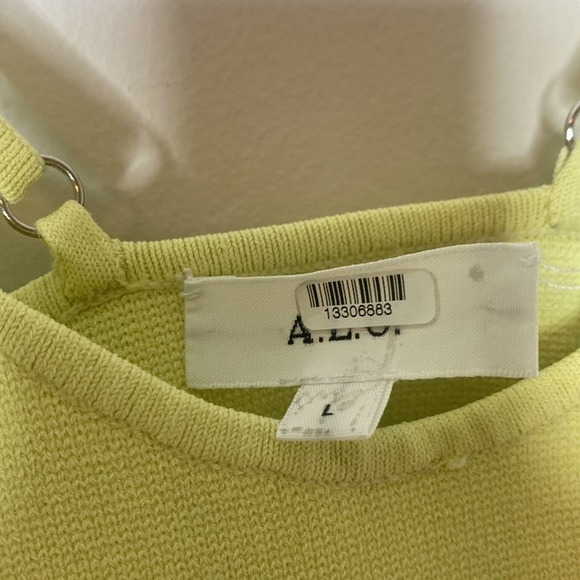 A.L.C Lemon Ava Crop top Large damaged - Picture 5 of 8